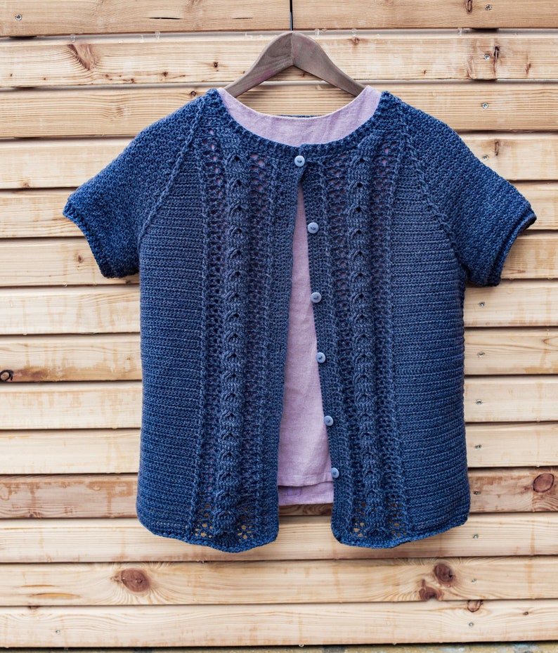 Mistwood Cardigan Crochet Pattern