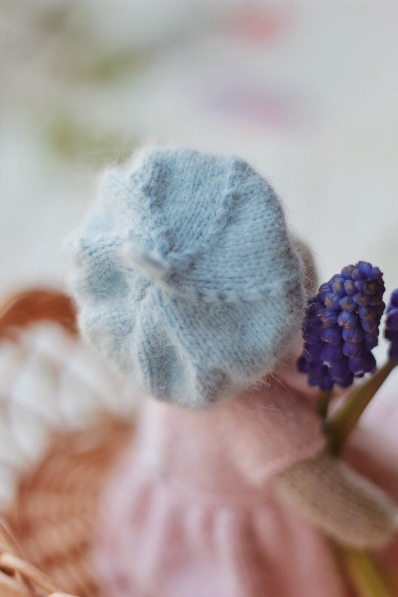 Rosy Bear Knitting Pattern