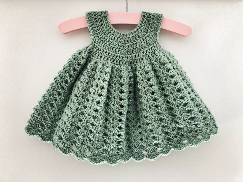 Sweet Baby Dress Crochet Pattern