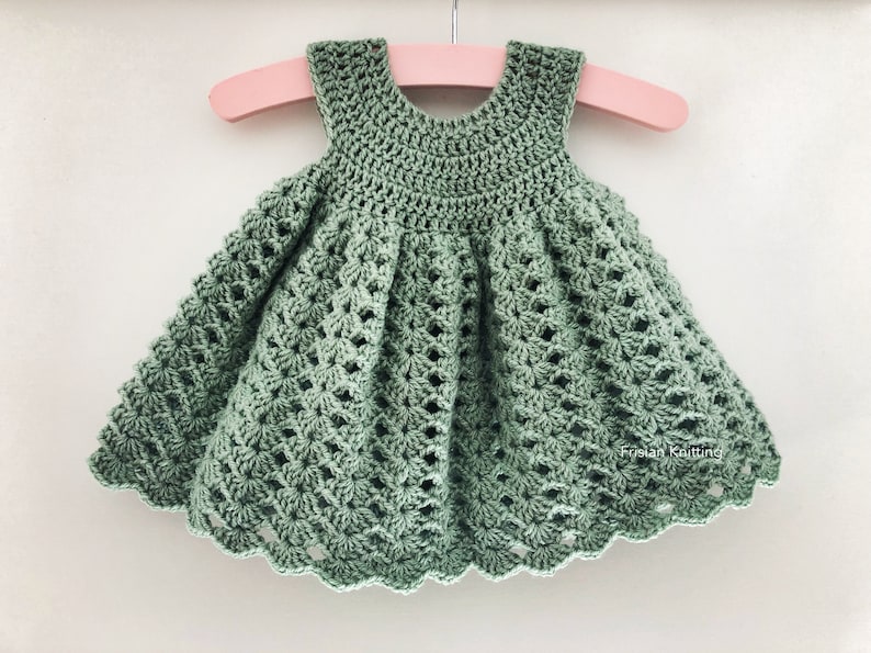 Sweet Baby Dress Crochet Pattern