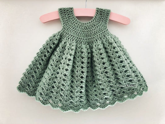Sweet Baby Dress Crochet Pattern