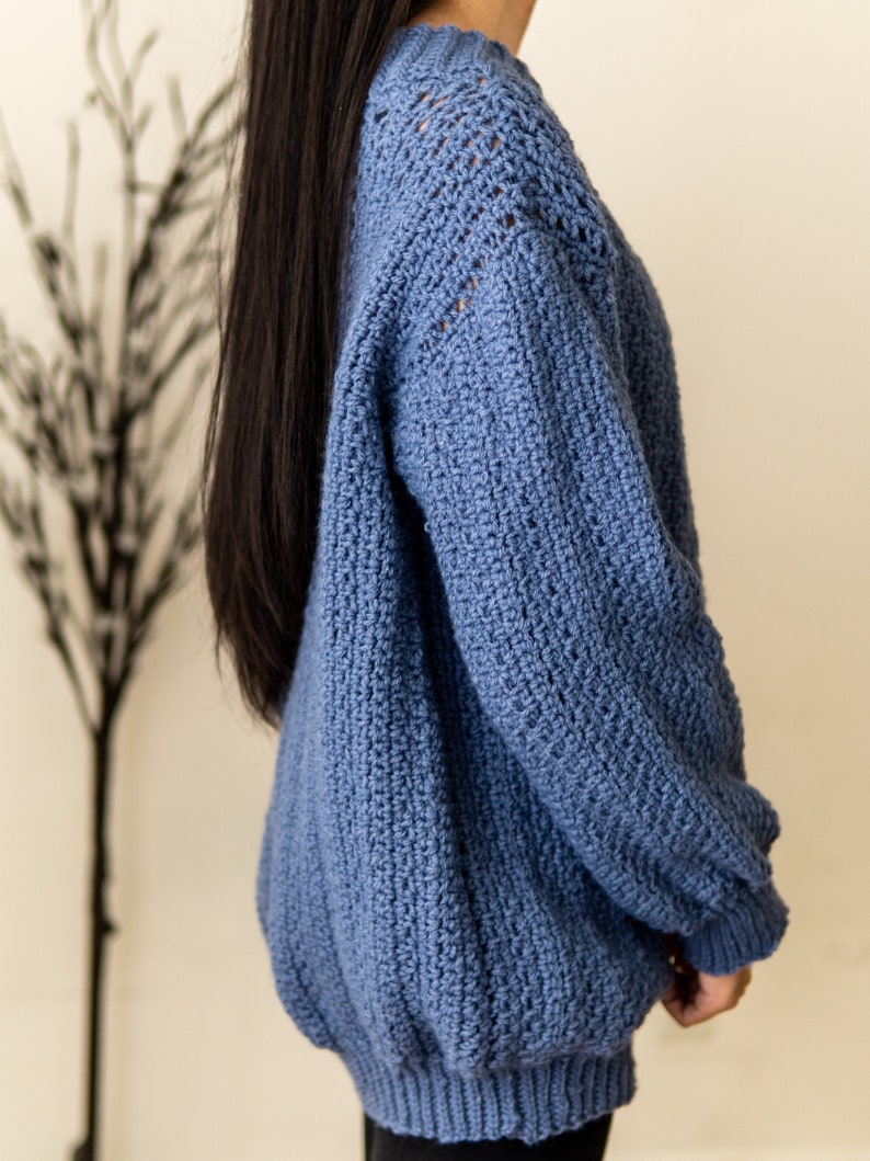 Cornflower Sweater Crochet Pattern