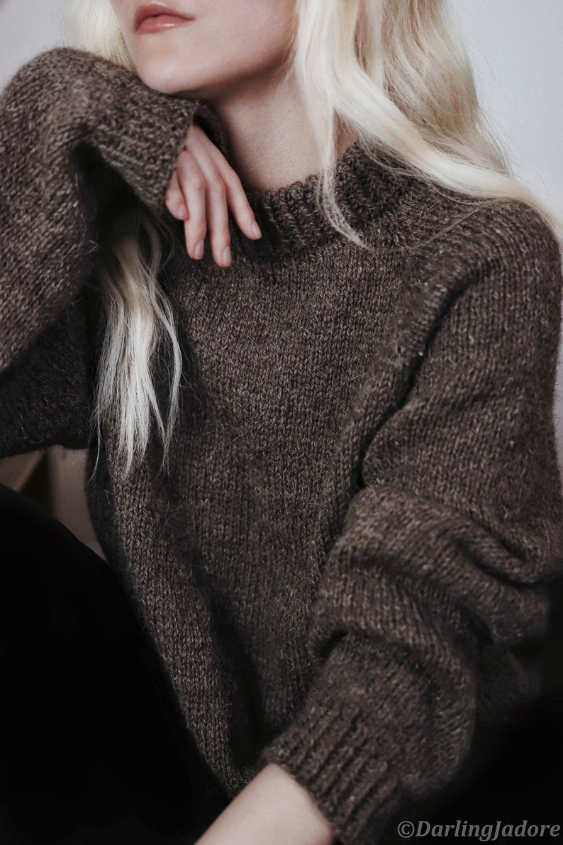 Brume Sweater Knitting Pattern