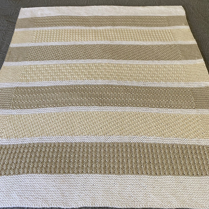 Puretouch Blanket Knitting Pattern