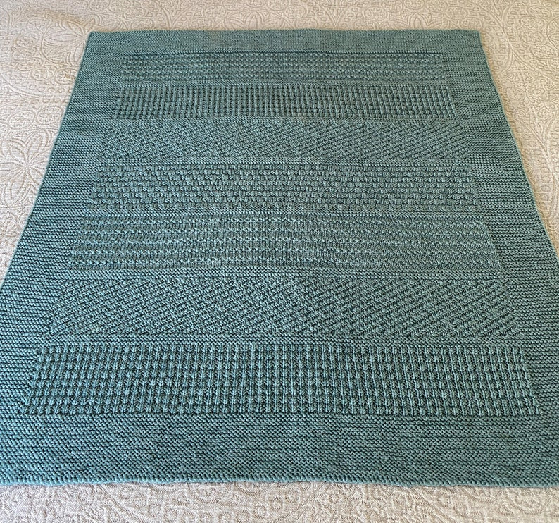 Puretouch Blanket Knitting Pattern