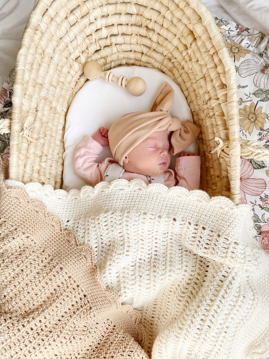 Vanilla Bloom Blanket Crochet Pattern