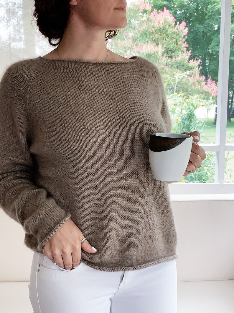 Moondrape Sweater Knitting Pattern