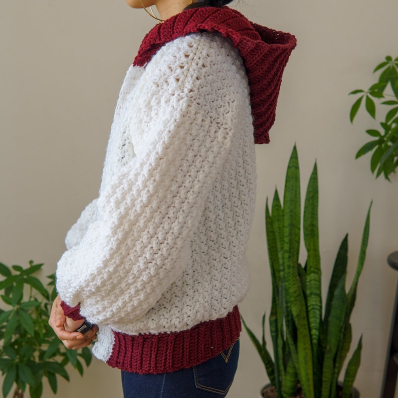 Winter Hooded Jacket Crochet Pattern