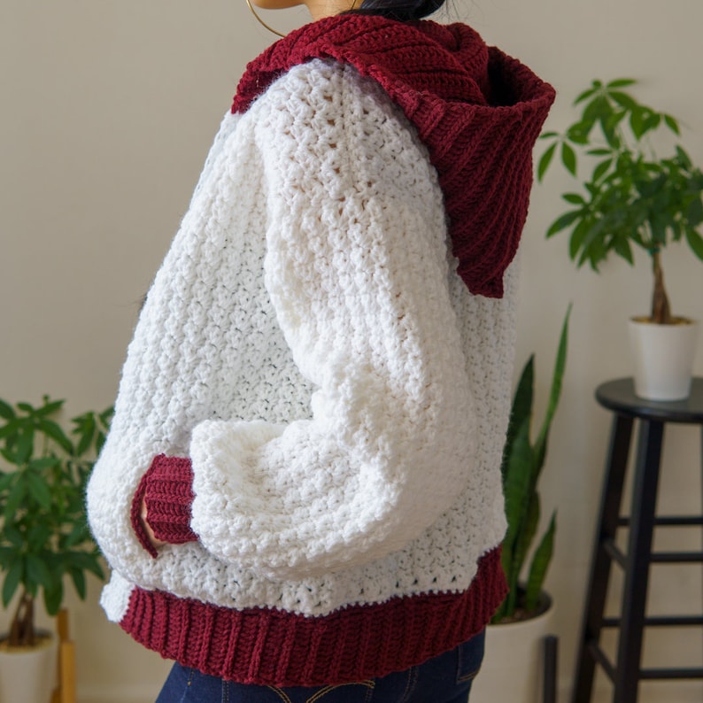 Winter Hooded Jacket Crochet Pattern