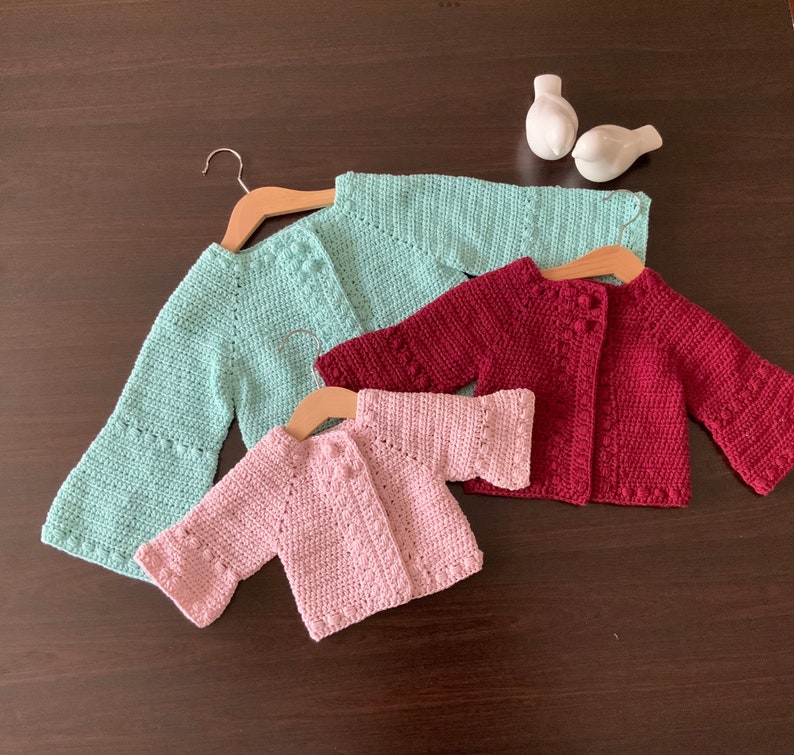 Sweet Girls Set Crochet Pattern