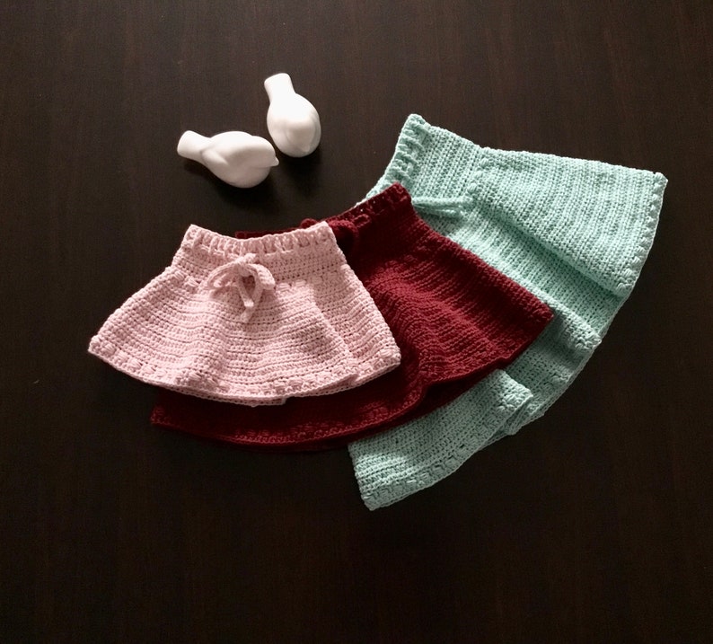Sweet Girls Set Crochet Pattern
