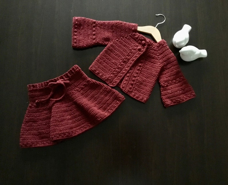 Sweet Girls Set Crochet Pattern