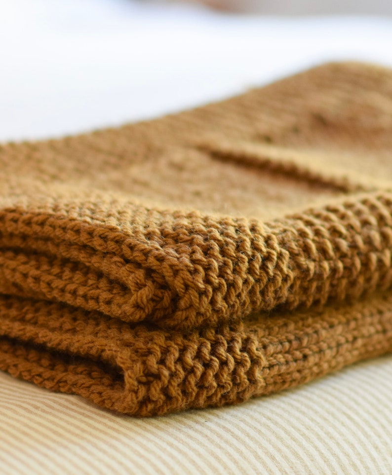 Hearthside Blanket Knitting Pattern