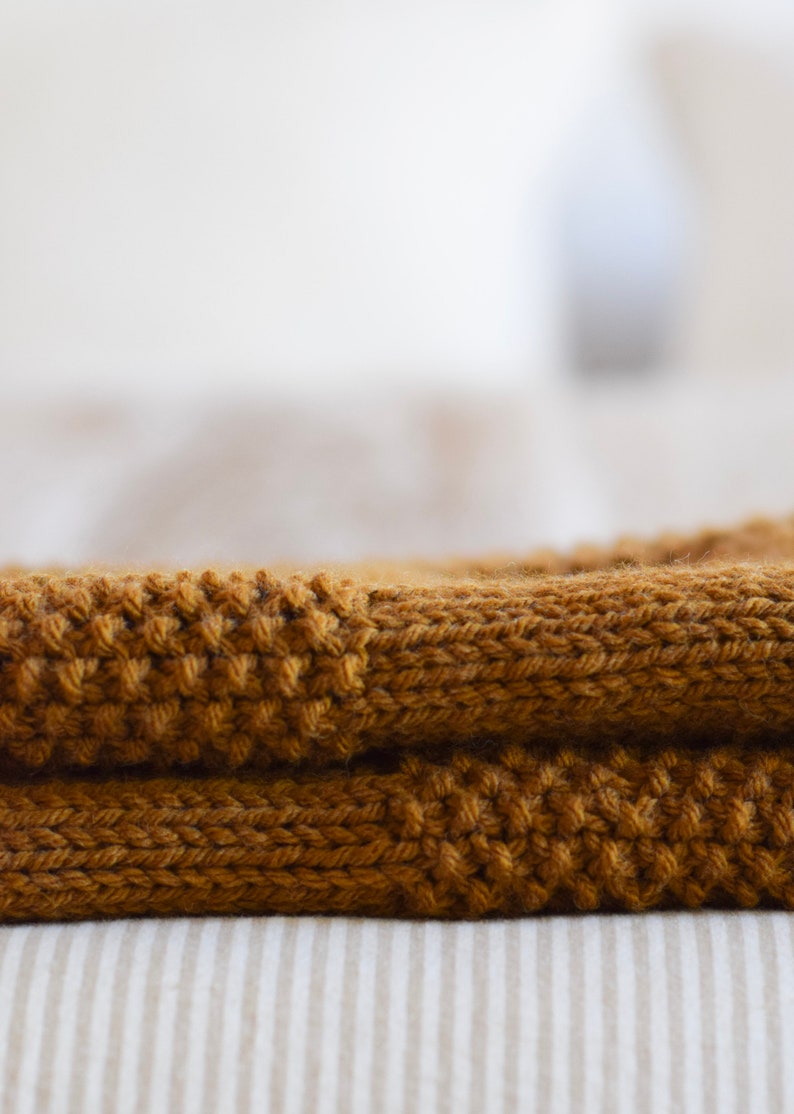 Hearthside Blanket Knitting Pattern