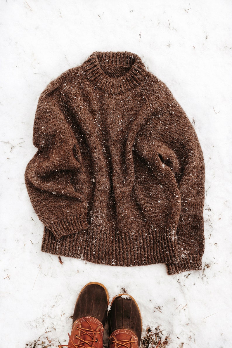 Brume Sweater Knitting Pattern