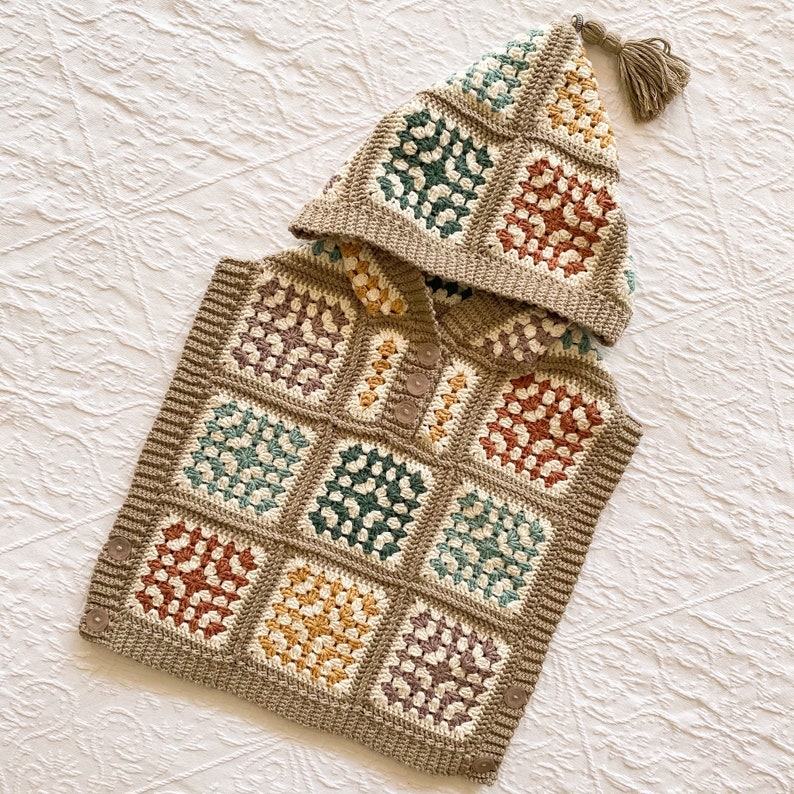 Forest Poncho Crochet Pattern