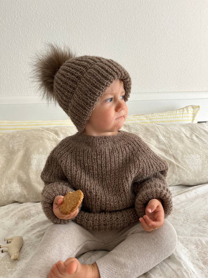 Snowbell Baby Set Knitting Pattern