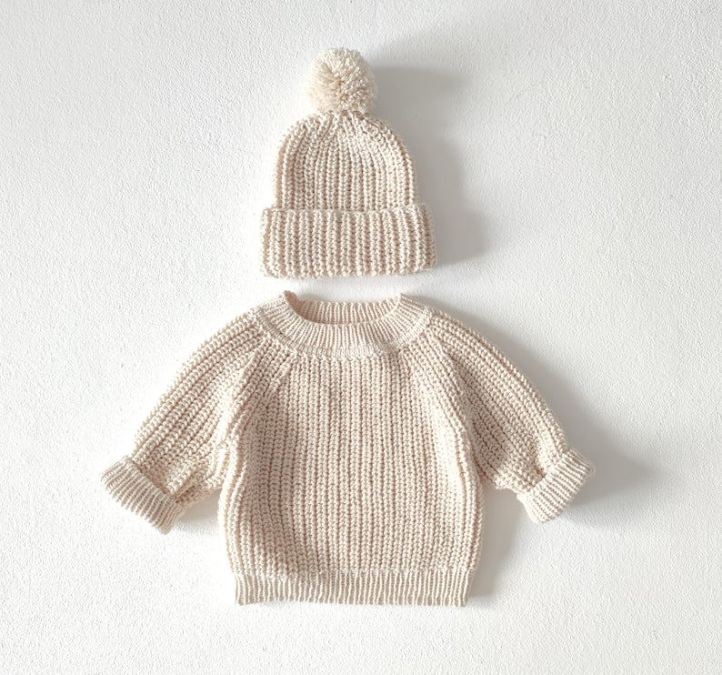 Snowbell Baby Set Knitting Pattern