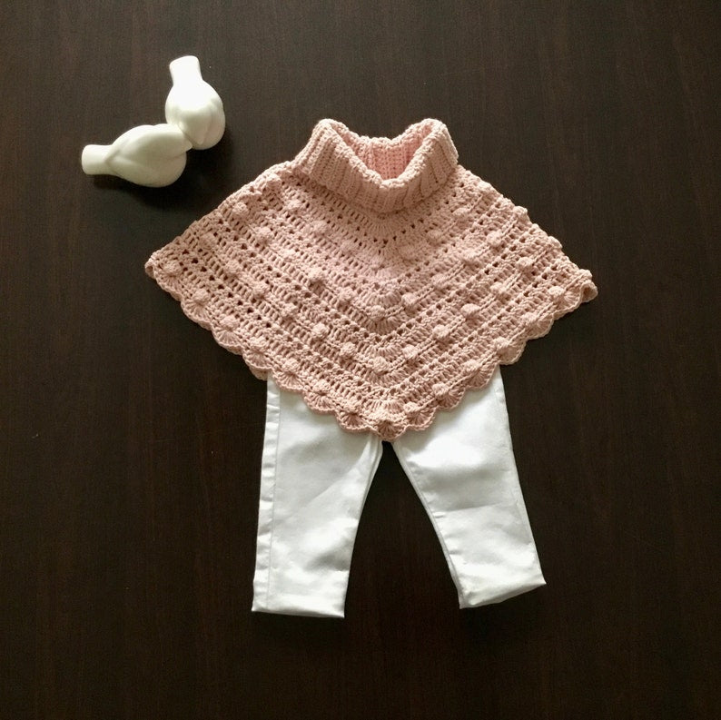 Blush Poncho Crochet Pattern