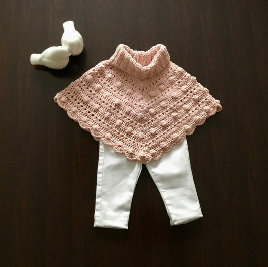 Blush Poncho Crochet Pattern
