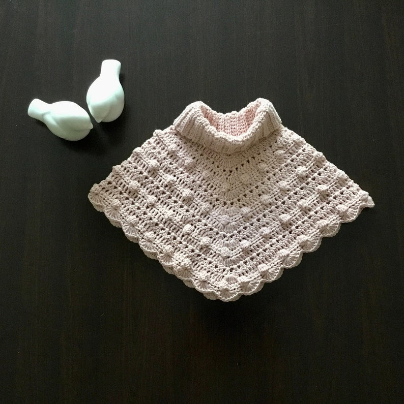 Blush Poncho Crochet Pattern