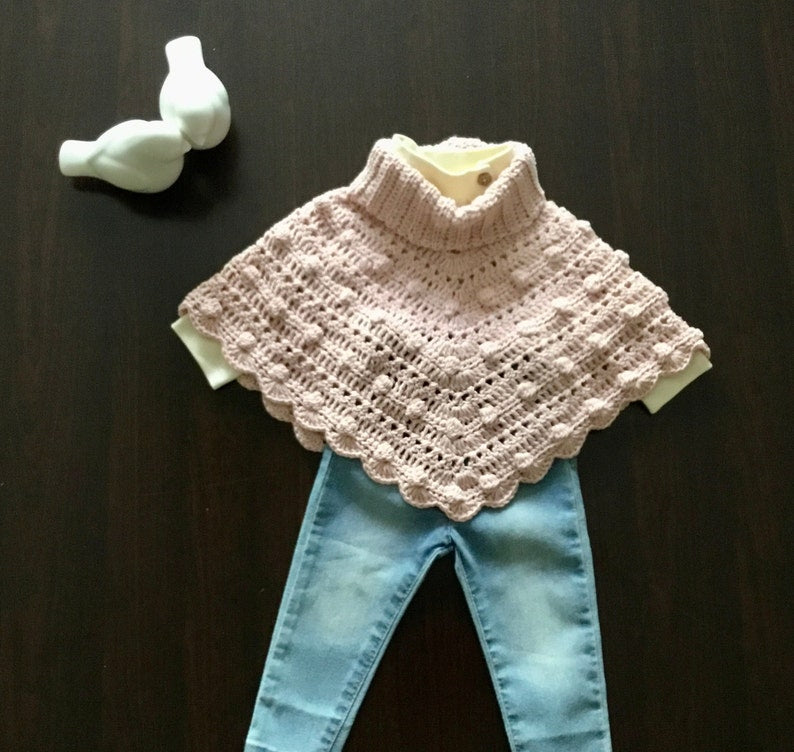 Blush Poncho Crochet Pattern