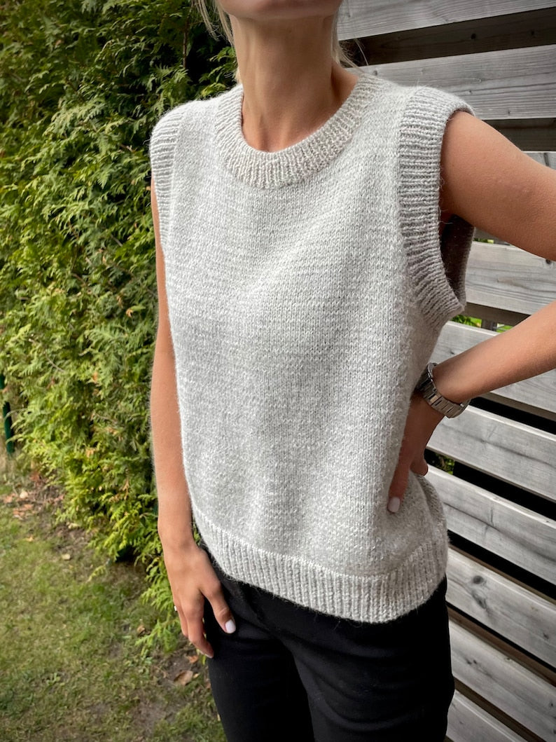 Serenity Vest Knitting Pattern
