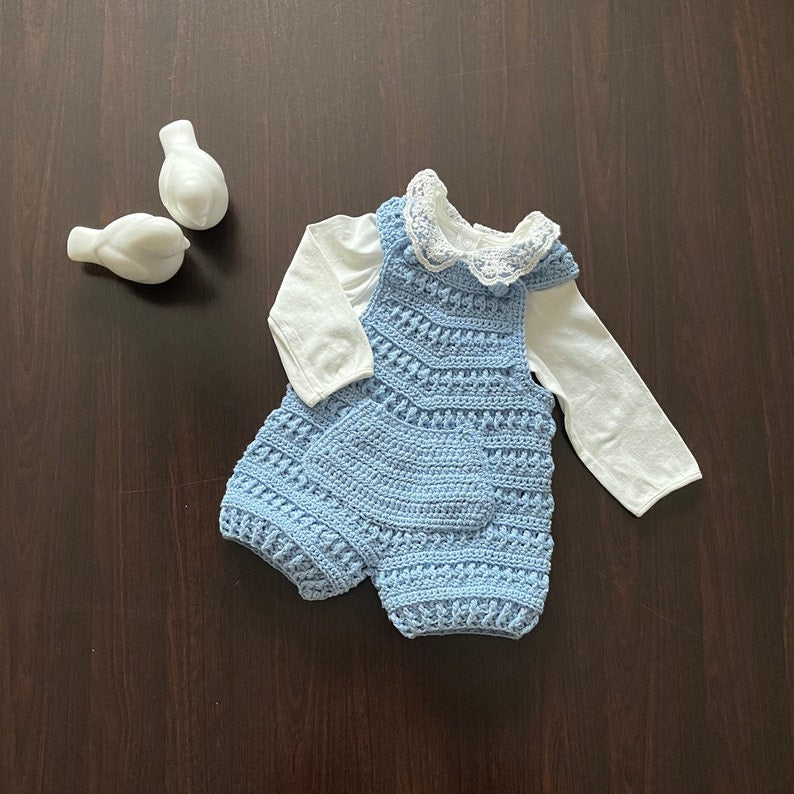 Sky Romper Crochet Pattern
