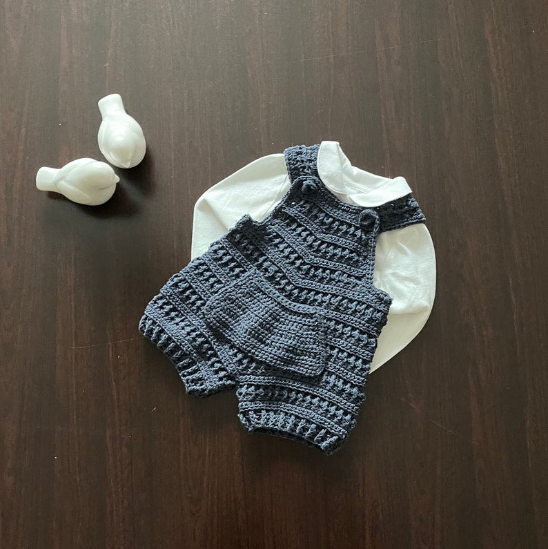 Sky Romper Crochet Pattern
