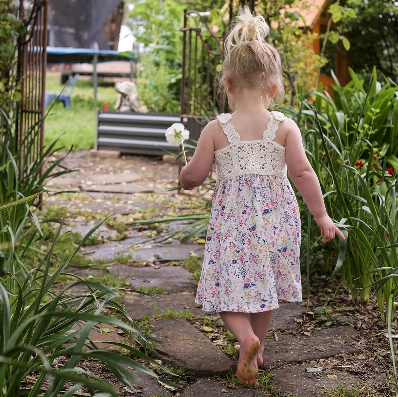 Floral Dress Crochet Pattern