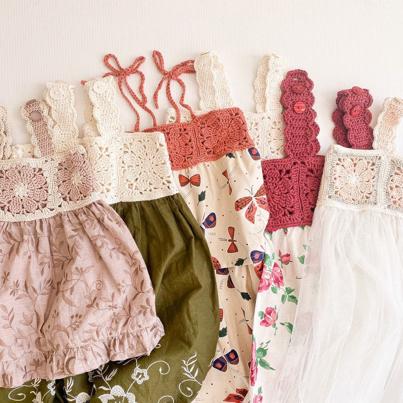 Floral Dress Crochet Pattern