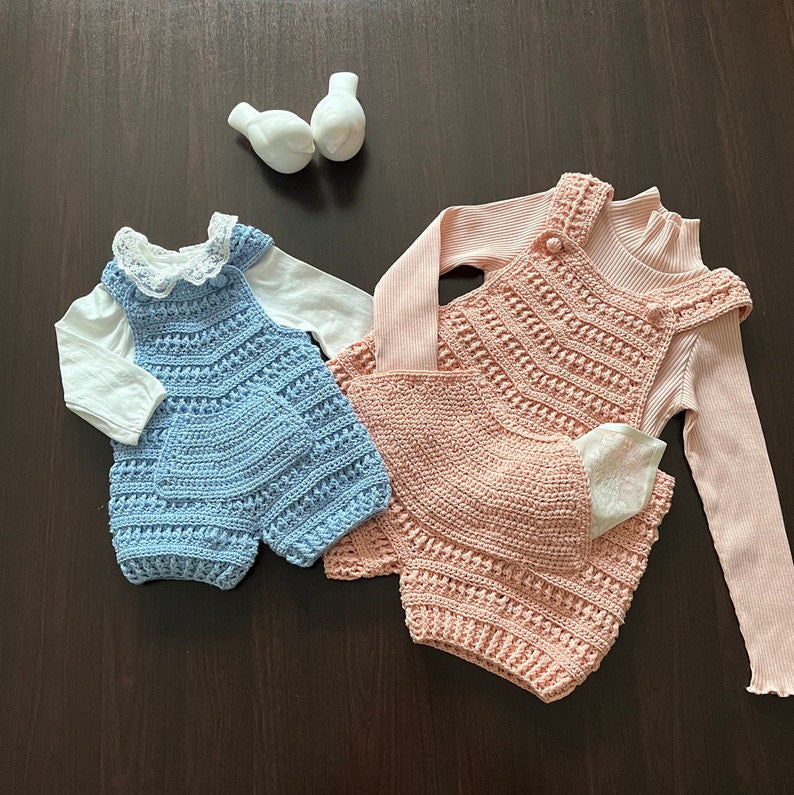 Sky Romper Crochet Pattern