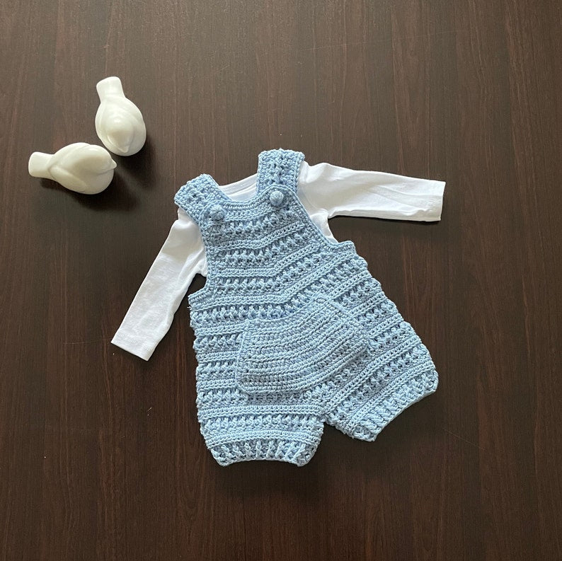 Sky Romper Crochet Pattern