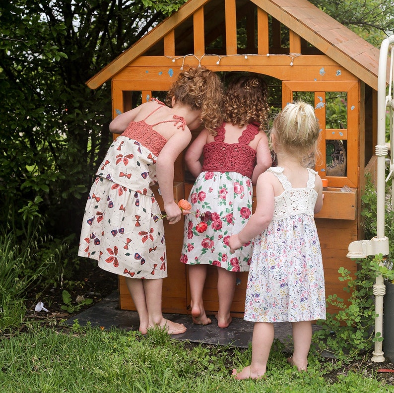 Floral Dress Crochet Pattern
