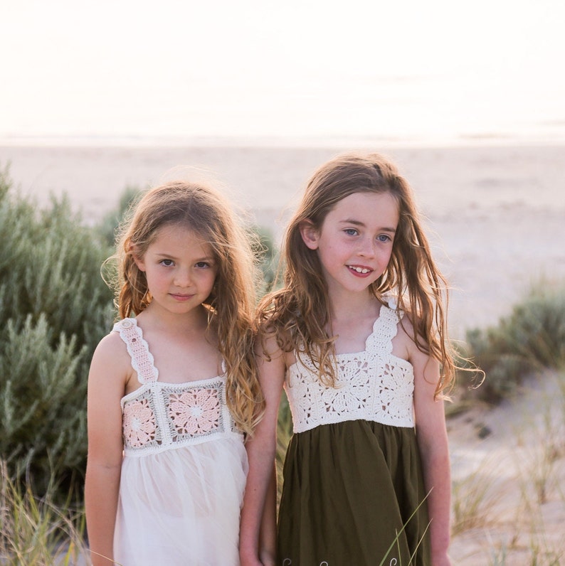 Floral Dress Crochet Pattern