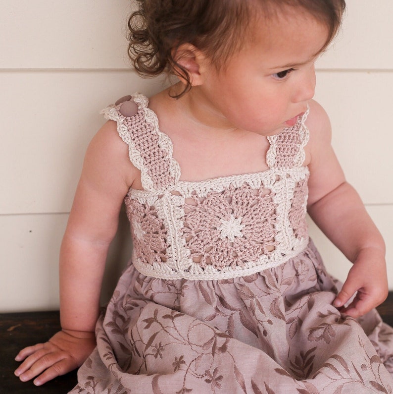 Floral Dress Crochet Pattern