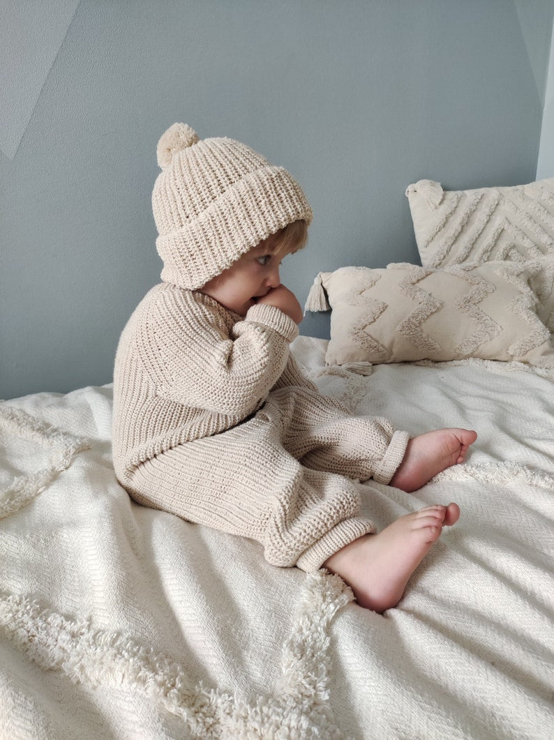 Frosted Blue Baby Set Knitting Pattern