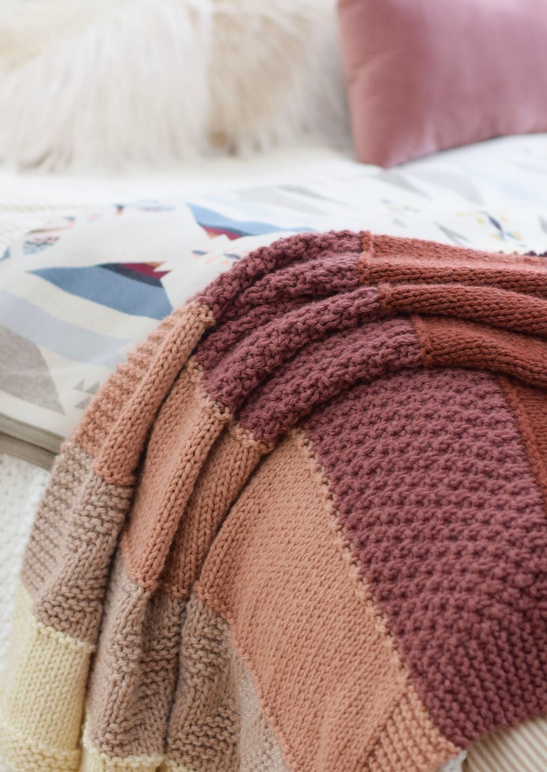 Emberridge Blanket Knitting Pattern