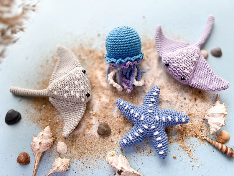 Sea Friends Crochet Pattern