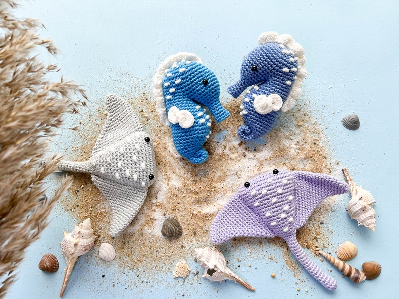 Sea Friends Crochet Pattern