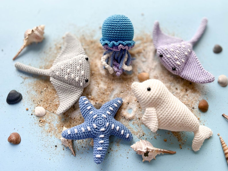 Sea Friends Crochet Pattern