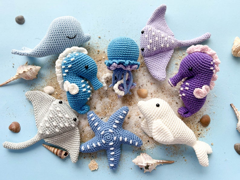 Sea Friends Crochet Pattern