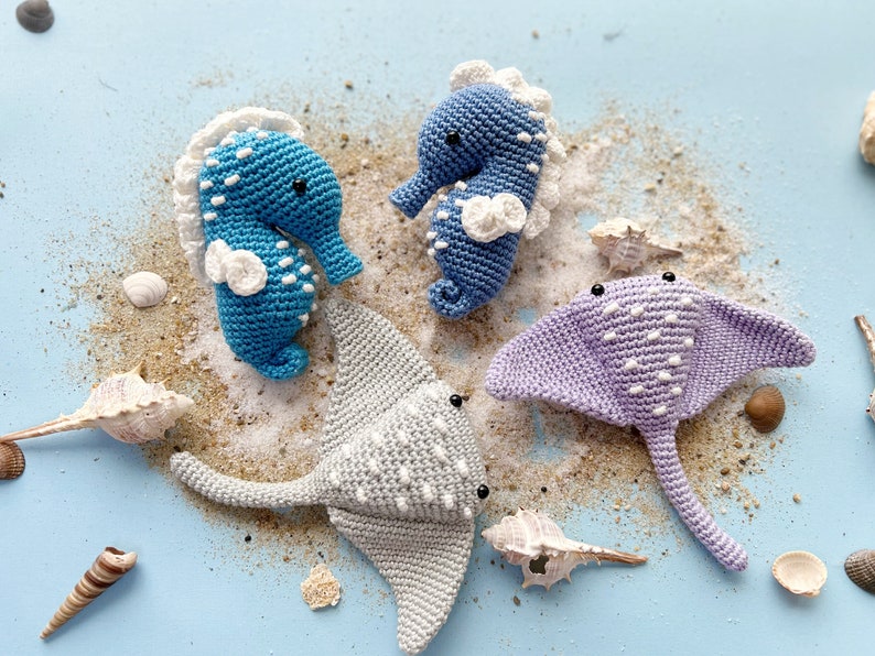 Sea Friends Crochet Pattern