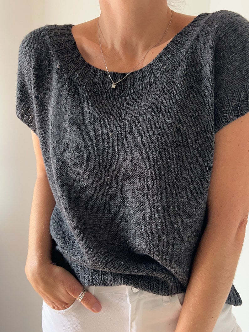 Mossvale Top Knitting Pattern