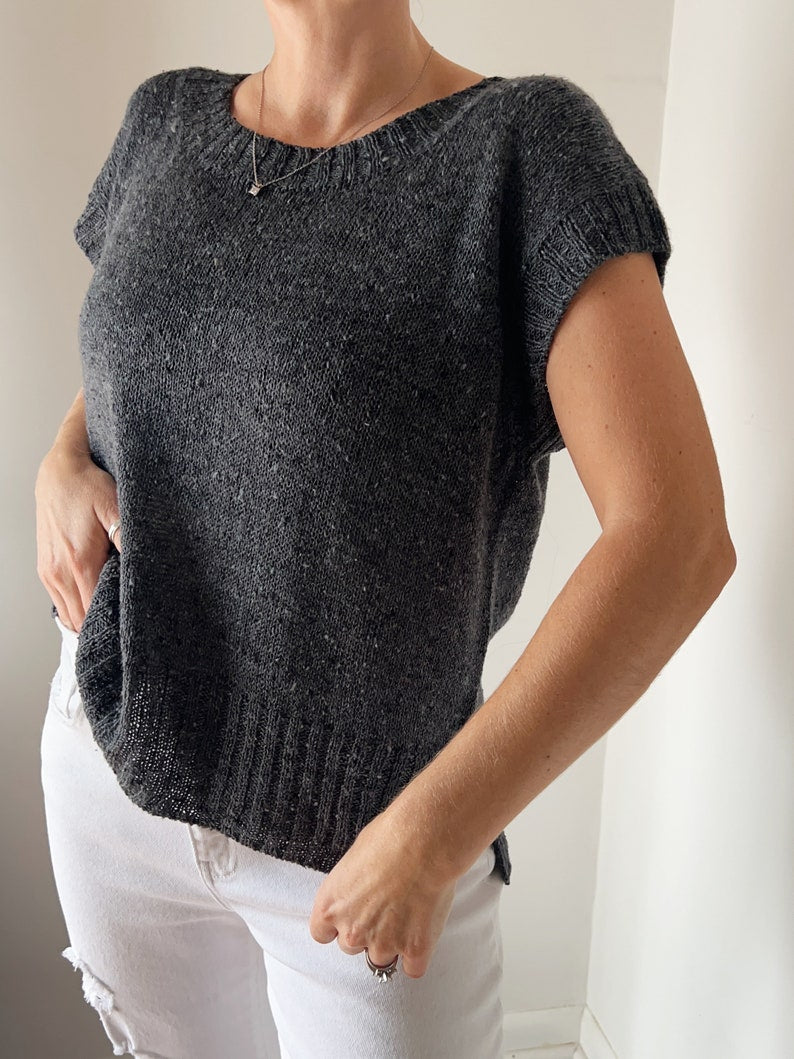 Mossvale Top Knitting Pattern