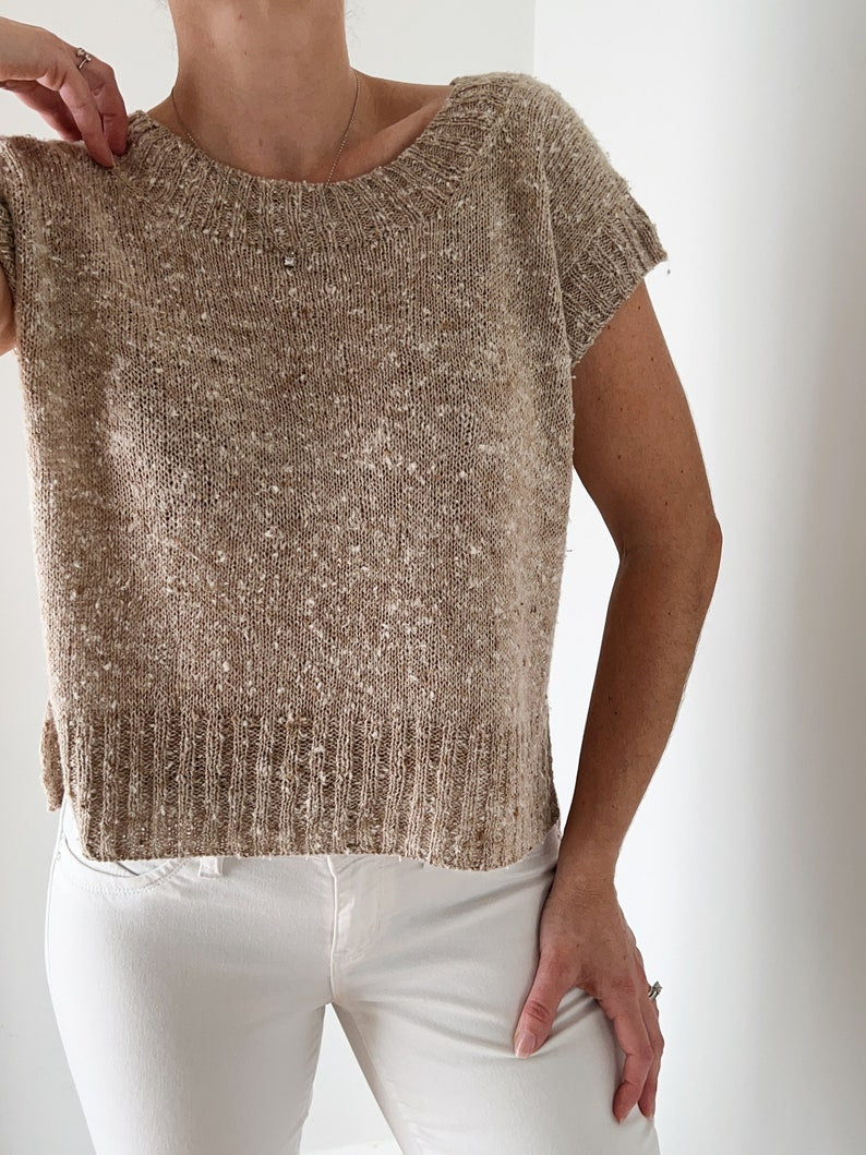 Mossvale Top Knitting Pattern