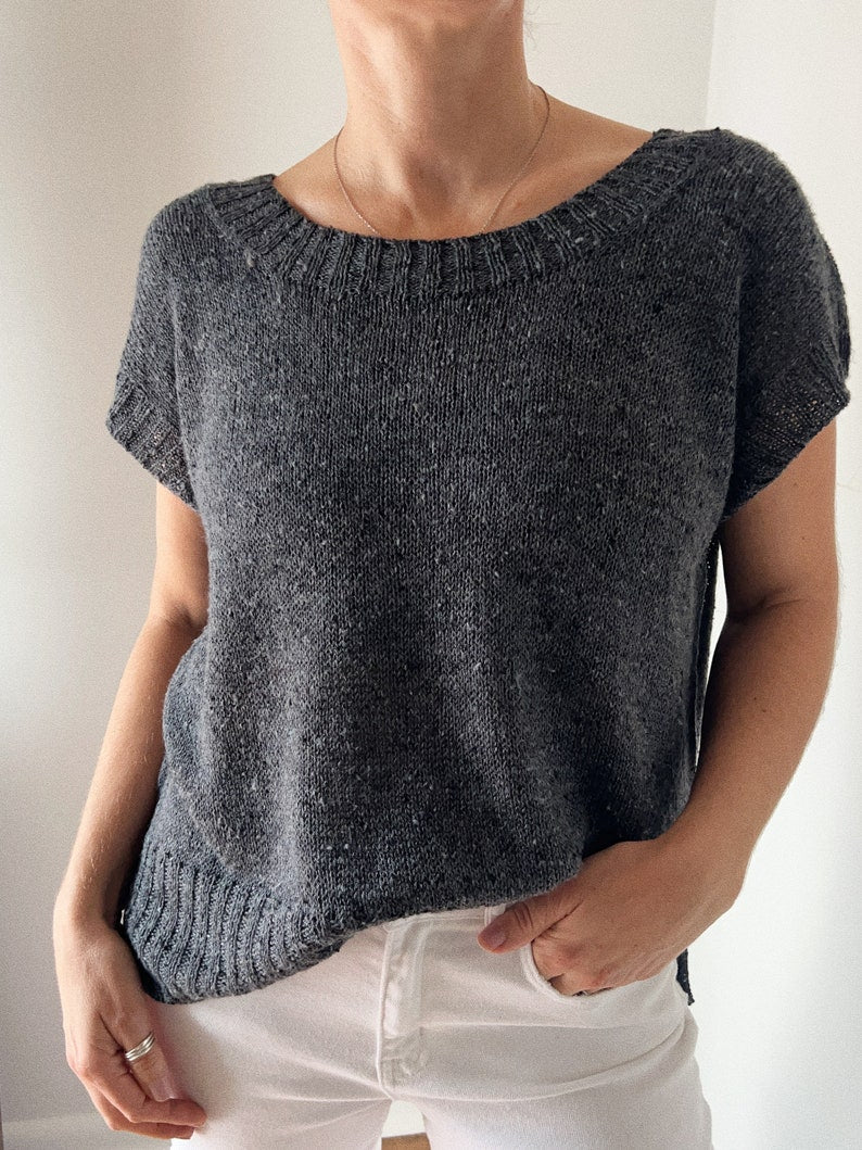 Mossvale Top Knitting Pattern
