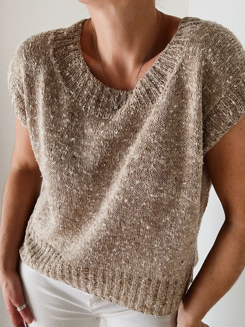 Mossvale Top Knitting Pattern