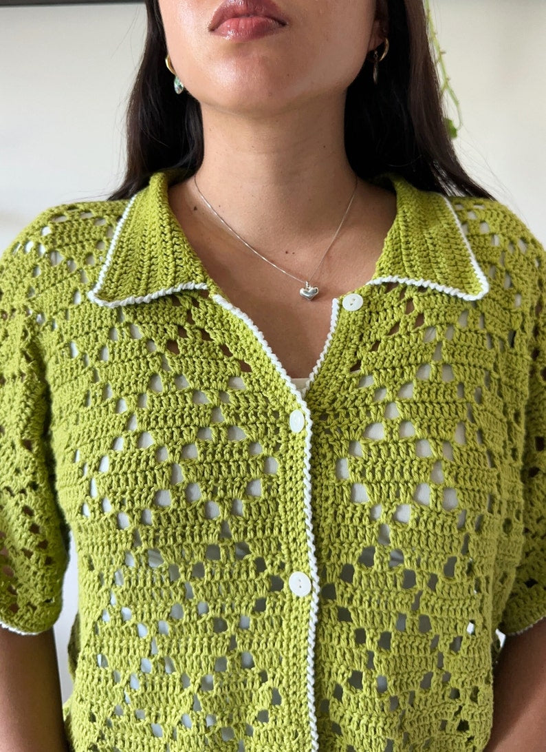 Fernshore Shirt Crochet Pattern