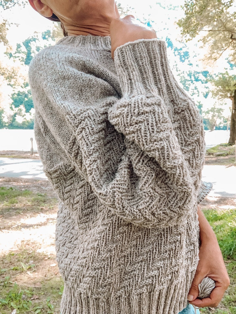 Driftstone Sweater Knitting Pattern